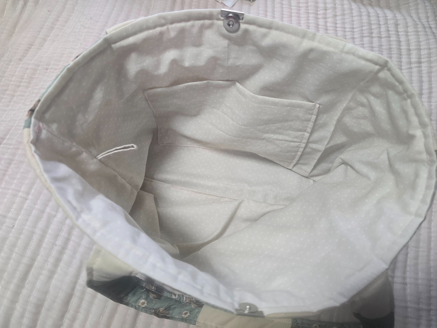 Highland Meadow Quilted Tote – Small