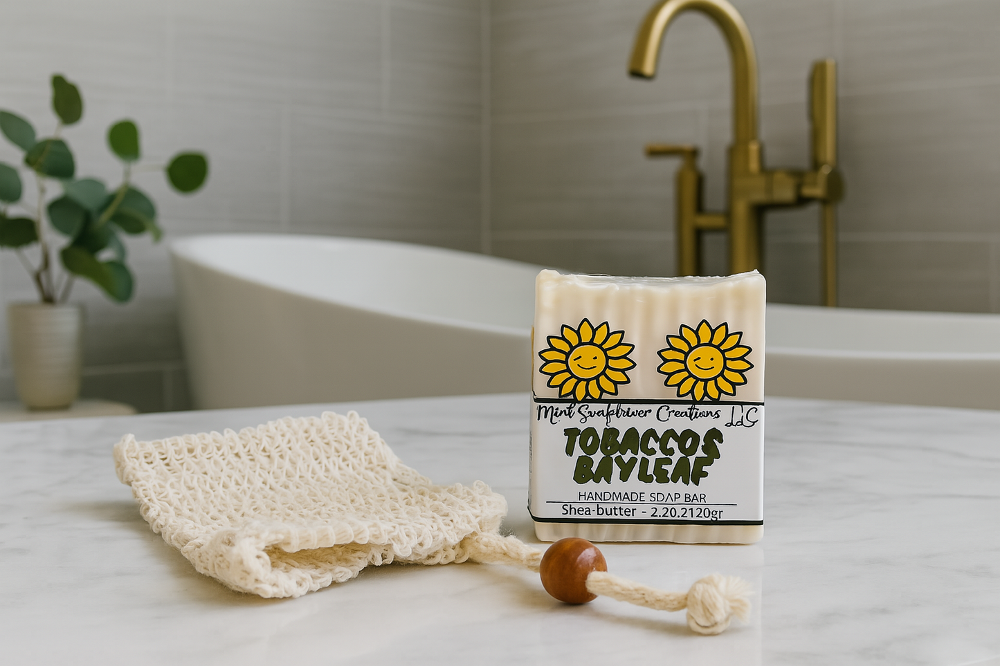 Shea Butter Soap - Tobacco & Bay Leaf