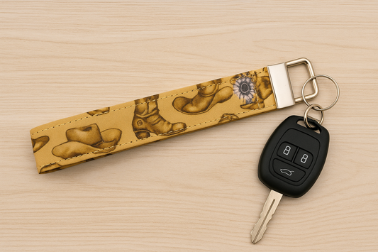 Western Cowboy Hat & Boot Wristlet