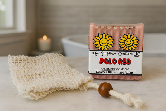 Goat Milk Soap - Polo Red