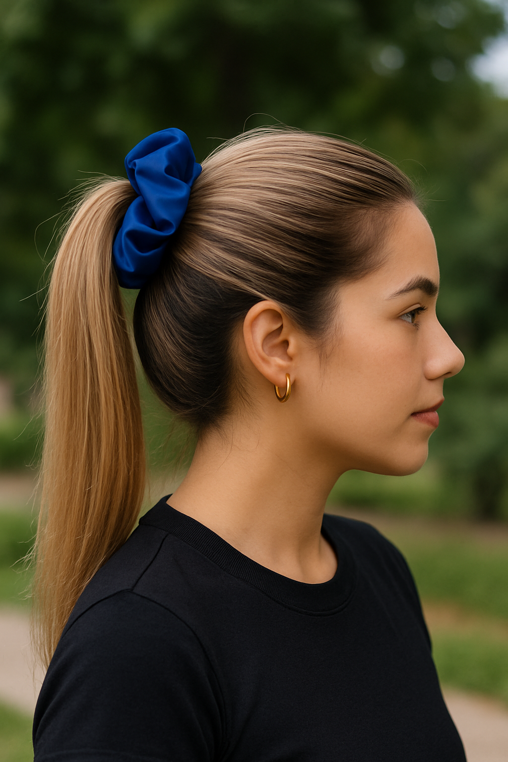 Satin Royal Blue