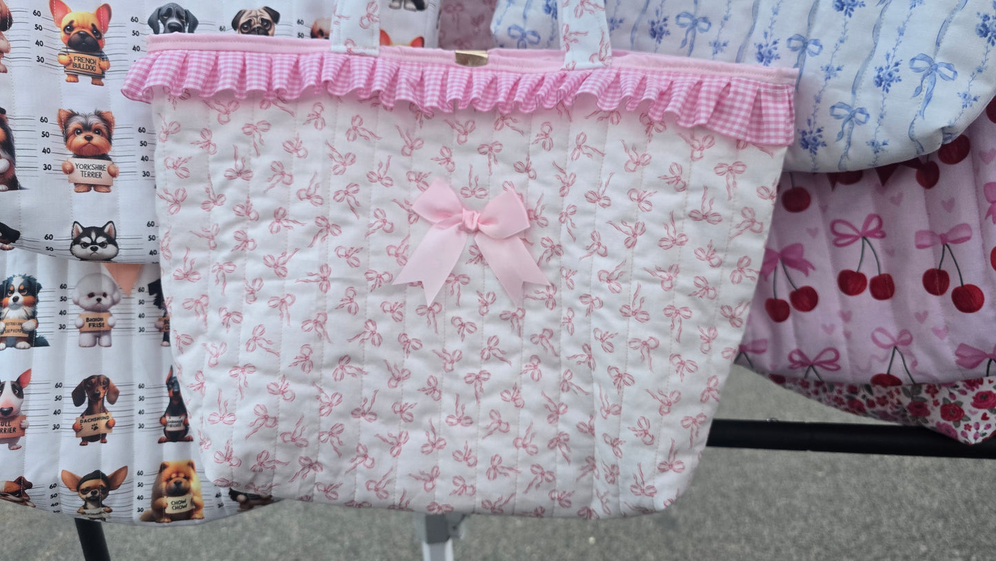 Quilted Tote Bag